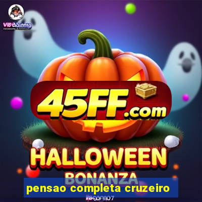 pensao completa cruzeiro